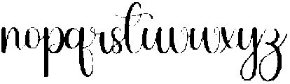 Monogram Regular otf (400) Font LOWERCASE