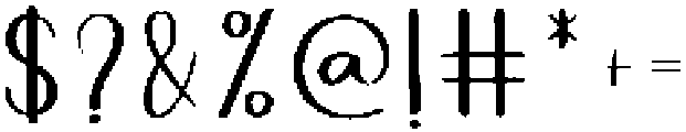 Monogram Regular otf (400) Font OTHER CHARS