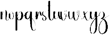 Monogram Regular otf (400) Font LOWERCASE