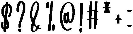Monogram Regular otf (400) Font OTHER CHARS