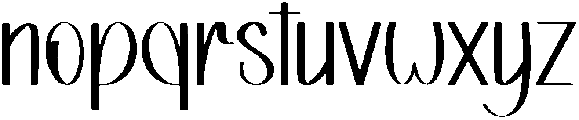 Monogram Regular otf (400) Font LOWERCASE