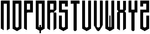 Monogram Regular otf (400) Font LOWERCASE