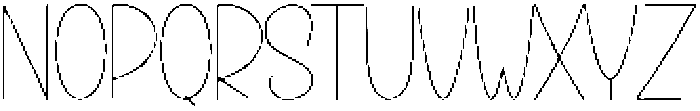Monogram Regular otf (400) Font UPPERCASE