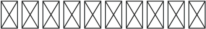 Monogram Valentine otf (400) Font OTHER CHARS