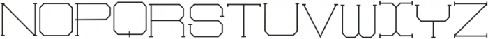MonogramU Regular Regular otf (400) Font LOWERCASE