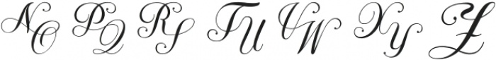 Monogramica Script otf (400) Font UPPERCASE