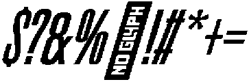 Monohaus Regular Italic otf (400) Font OTHER CHARS