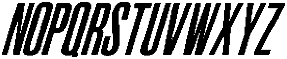 Monohaus Regular Italic otf (400) Font UPPERCASE
