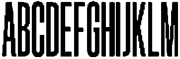 Monohaus Thin otf (100) Font UPPERCASE