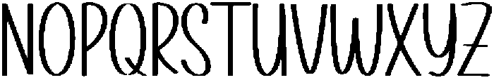 Monoline Handwriting Regular otf (400) Font UPPERCASE