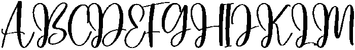Monoline Regular otf (400) Font UPPERCASE