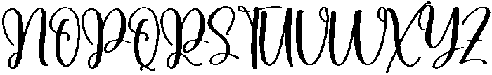 Monoline Regular otf (400) Font UPPERCASE