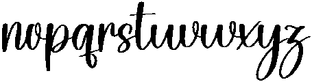 Monoline Regular otf (400) Font LOWERCASE