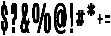 Monoline Regular otf (400) Font OTHER CHARS