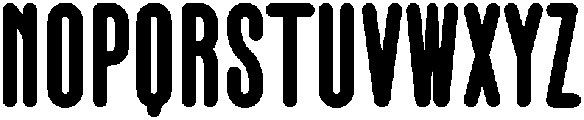 Monoline Regular otf (400) Font UPPERCASE