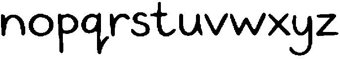 Monoline Sketch Font Regular otf (400) Font LOWERCASE
