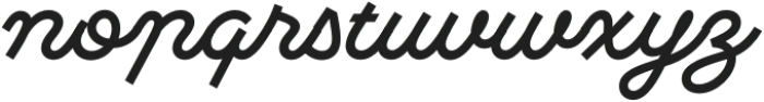 Monoliner-Regular otf (400) Font LOWERCASE