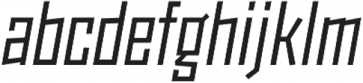 Monolisk SemiBold Italic otf (600) Font LOWERCASE