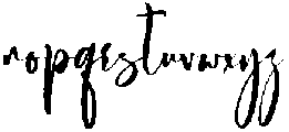 Monolith otf (400) Font LOWERCASE