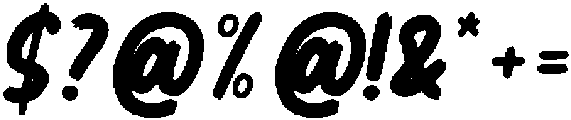 Monolog Show otf (400) Font OTHER CHARS