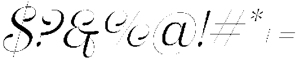 MonologueRegular otf (400) Font OTHER CHARS