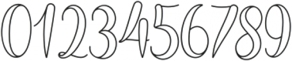 Monolove Script regular ttf (400) Font OTHER CHARS