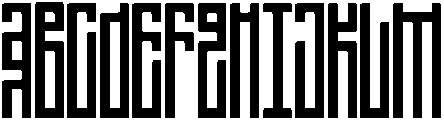 Monophone Regular otf (400) Font UPPERCASE