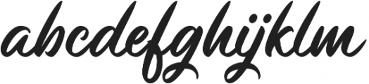 Monopola Script otf (400) Font LOWERCASE