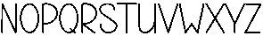 Monopoly Regular otf (400) Font LOWERCASE