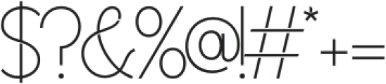 Monora-Regular otf (400) Font OTHER CHARS