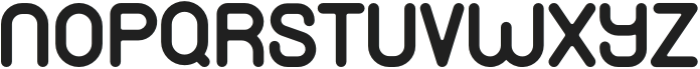 Monoround Regular otf (400) Font UPPERCASE
