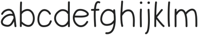 Monoslim otf (400) Font LOWERCASE