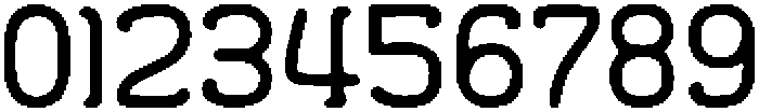 Monospace Tech Block Regular otf (400) Font OTHER CHARS