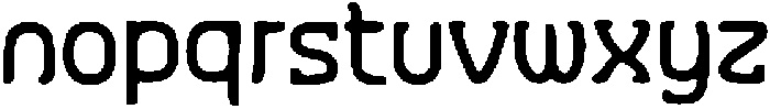 Monospace Tech Block Regular otf (400) Font LOWERCASE