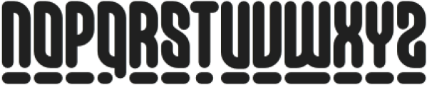 Monostrike Regular otf (400) Font LOWERCASE