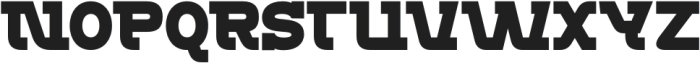 Monostruct Black otf (900) Font UPPERCASE