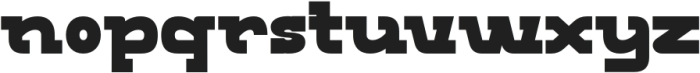 Monostruct Black otf (900) Font LOWERCASE