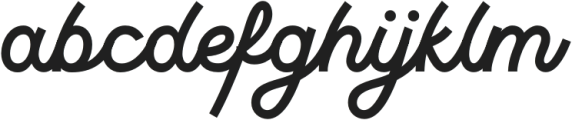 Monotail Script Black otf (900) FONT
