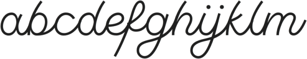 Monotail Script Light otf (300) FONT