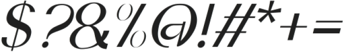 Monquerta Light Italic ttf (300) Font OTHER CHARS