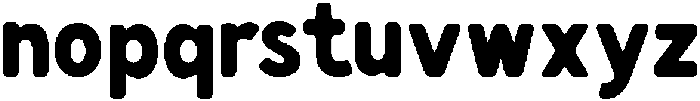 Monraha Regular otf (400) Font LOWERCASE