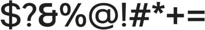 Monreva Display Semi Bold otf (600) Font OTHER CHARS