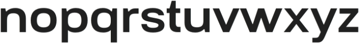 Monreva Display Semi Bold otf (600) Font LOWERCASE