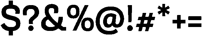 Monroe Bold otf (700) Font OTHER CHARS