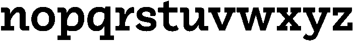Monroe Bold otf (700) Font LOWERCASE