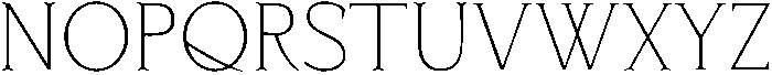 Monroe Regular otf (400) Font LOWERCASE