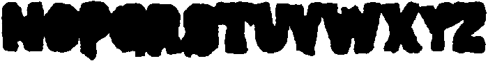 Monsta Mash Caps Backing otf (400) Font UPPERCASE