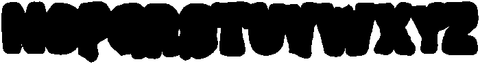 Monsta Mash Caps Backing2 otf (400) Font UPPERCASE
