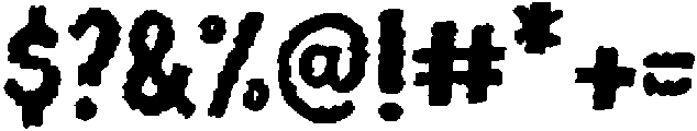 Monsta Mash Caps Regular otf (400) Font OTHER CHARS