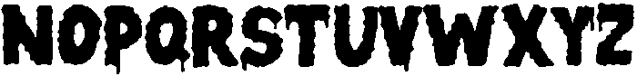 Monsta Mash Caps Regular otf (400) Font UPPERCASE